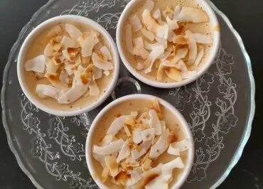 Panna cotta à la noix de coco