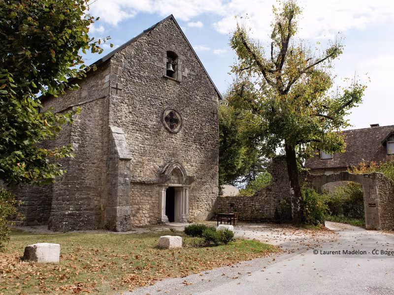 Eglise de Conzieu, vestige d'un prieuré clunisien