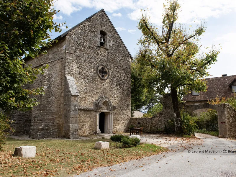 Eglise de Conzieu, vestige d'un prieuré clunisien