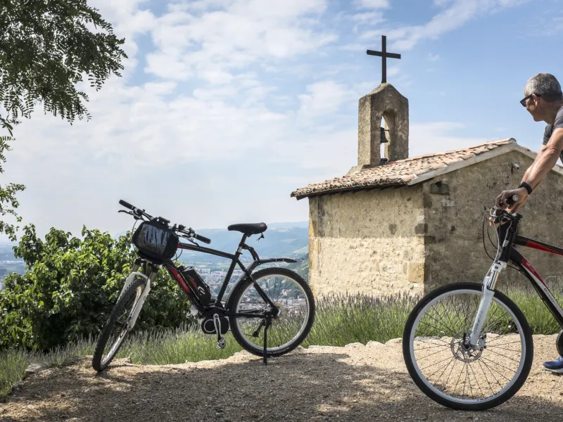 Halte à la chapelle Saint Christophe