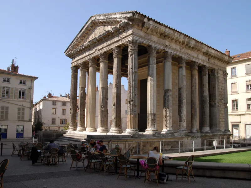 Le temple Auguste à Vienne