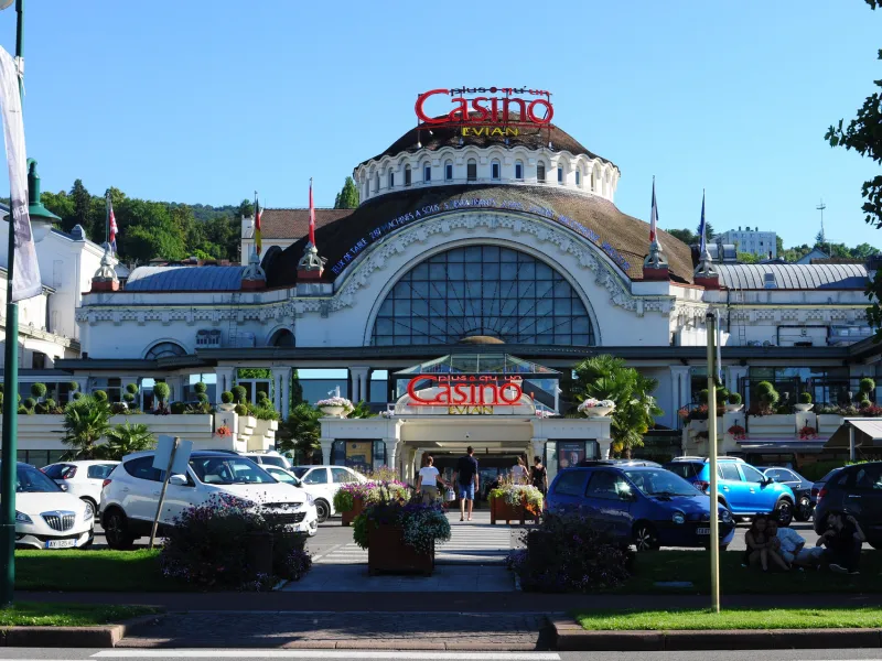 Le casino d'Evian-les-Bains