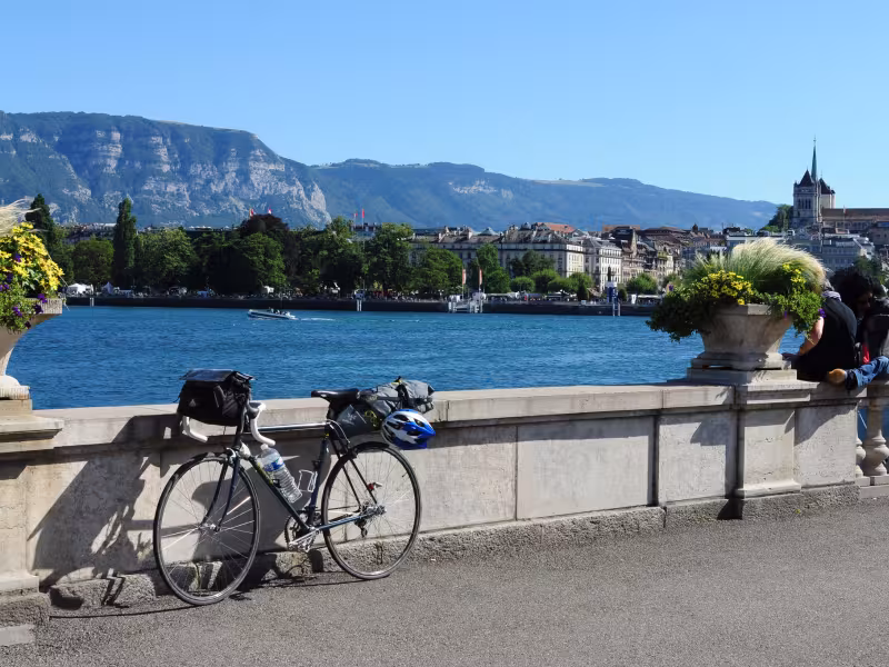 Genève au bord du lac Léman