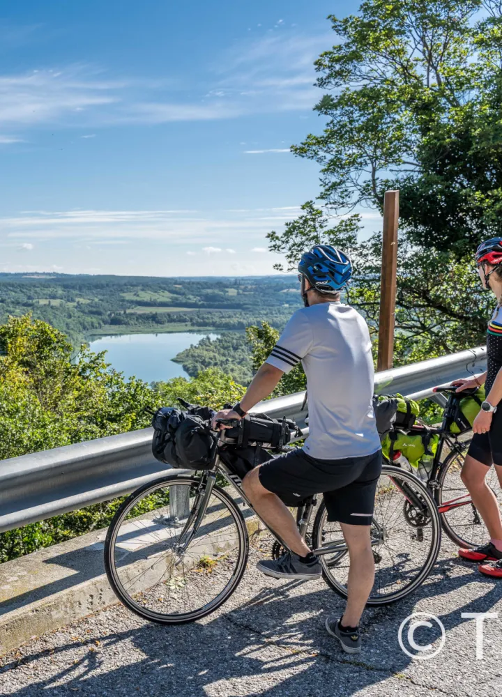 View on the Bourget lake 
