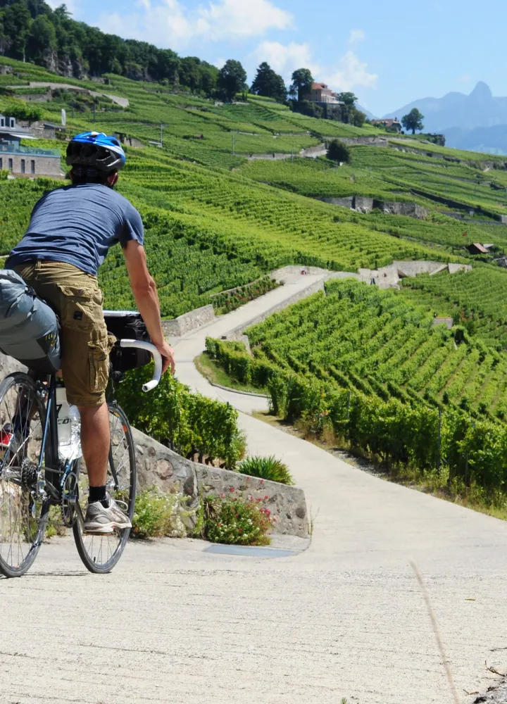 Le Tour du Léman à vélo côté Suisse
