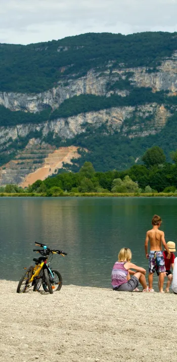 Autour du Lac Glandieu à vélo