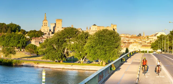 D'Avignon à l'île de la Barthelasse - Boucle vélo n°4
