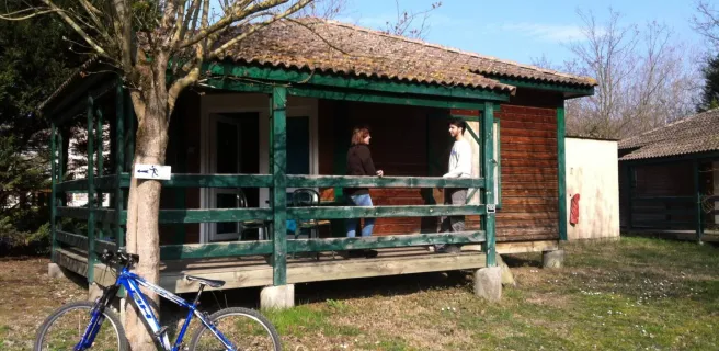 Chalets du camping de la Lône