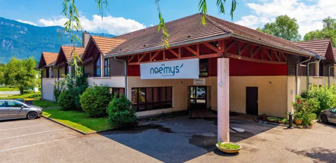 Extérieur de entrée de l'hôtel