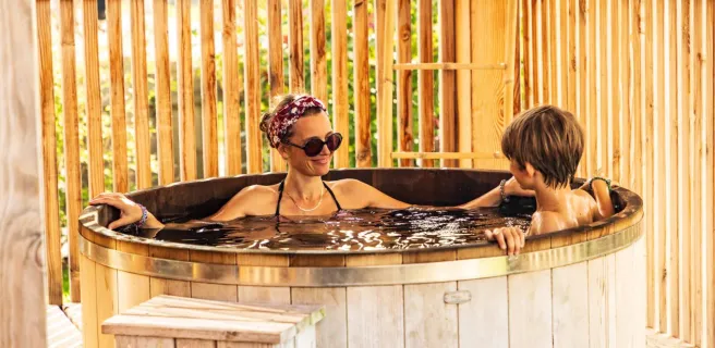 Les Lodges de la Viarhôna : les cabanes-spa