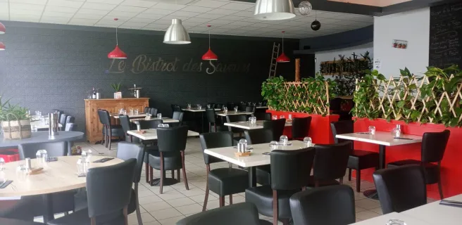 Salle de restaurant du Bistrot des Saveurs