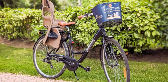 Location de vélos mécaniques avec porte-bébé à Vienne