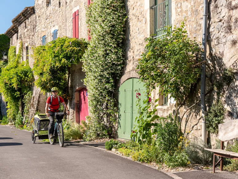 Vélo sur la ViaRhôna